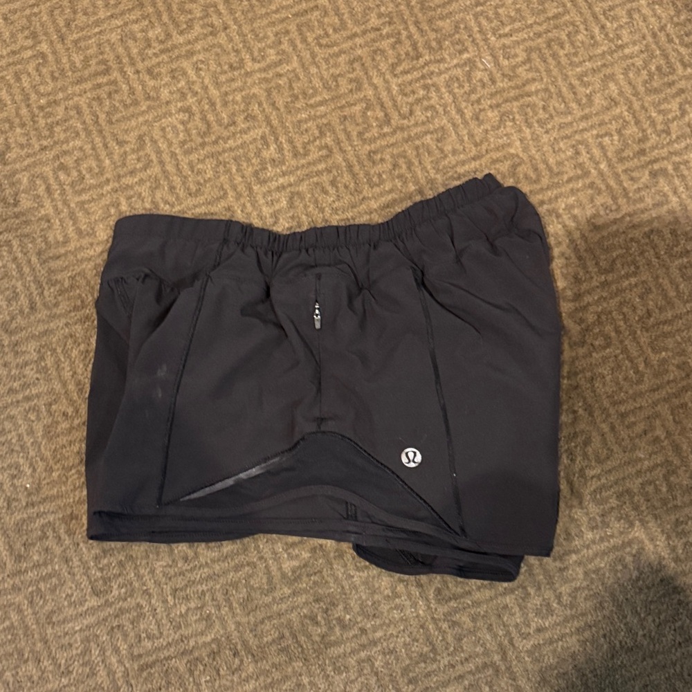 lululemon athletica Men's Black Athletic Shorts